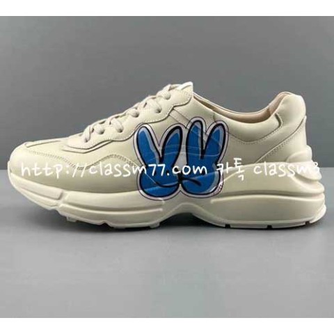 구찌 23 한정판 Rhyton 남여공용 신발 B851