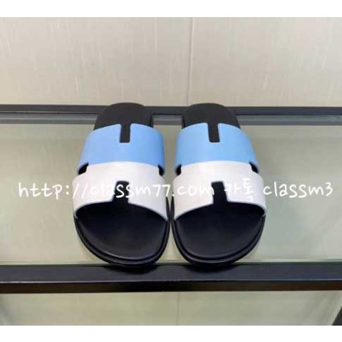 에르메스 23 한정판 소가죽 카프스킨 슬리퍼 B883