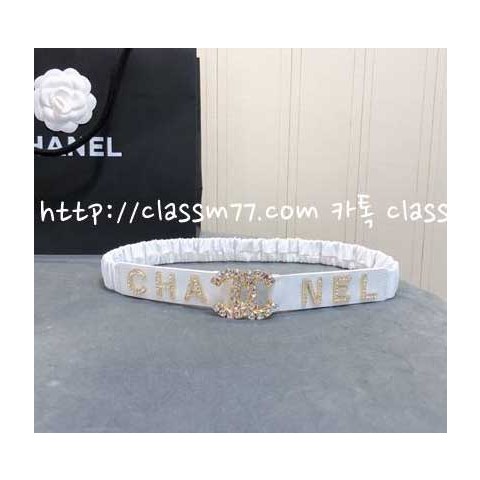 샤넬 23 한정판 3cm 체인 벨트 F281