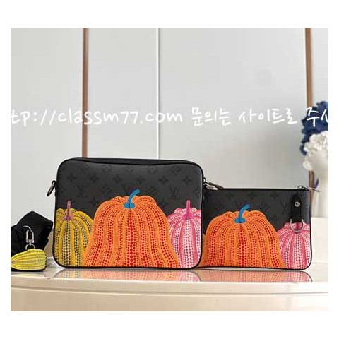 루이비통 23 한정판 LV x YK Trio M46435 크로스백 가방 C1057