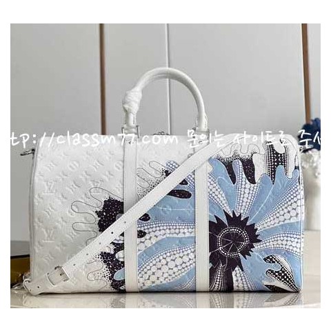 루이비통 23 한정판 LV x YK Keepall 50 M21678 여행 가방 C1058