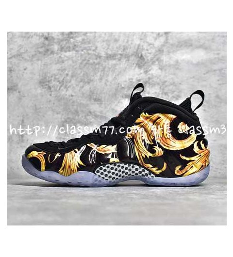 나이키 x 슈프림 23 한정판 Air Foamposite One 652792-600 652792-100 운동화 B894