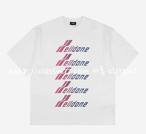 WE11DONE 23 한정판 긴팔 티셔츠 A3256