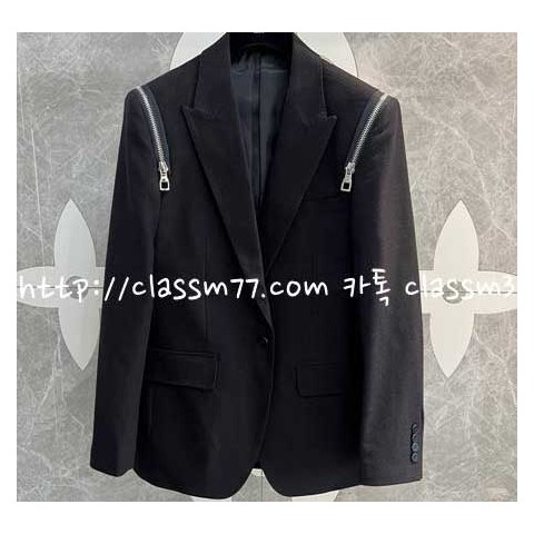 알렉산더맥퀸 23 한정판 양털 긴팔 정장 자켓 A3278