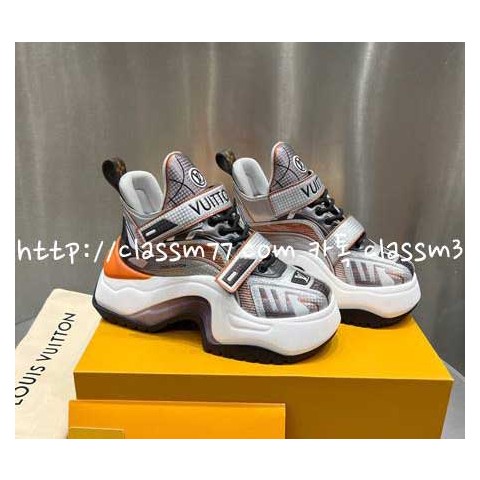 루이비통 23 한정판 Cruise Archlight 2.0 7cm 여성 운동화 B928