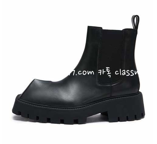 발렌시아가 23 한정판 Rhino 3311 소가죽 카프스킨 부츠 B950