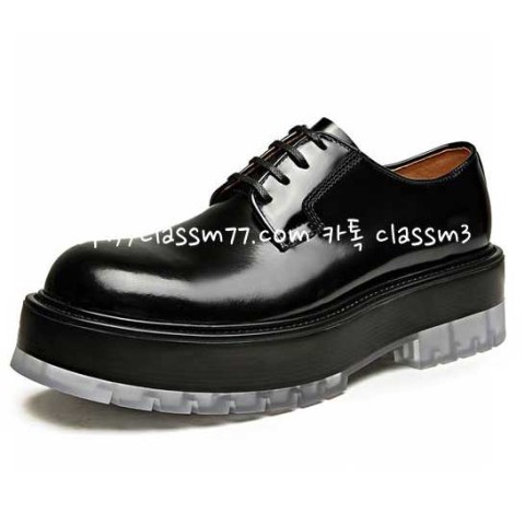 보테가베네타 23 한정판 The Stilt Derbys 1599 소가죽 카프스킨 구두 B952
