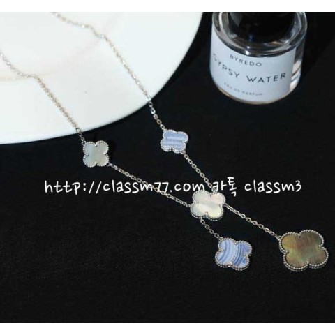 반 클리프 앤 아펠 23 한정판 Magic Alhsmbra 목걸이 D683
