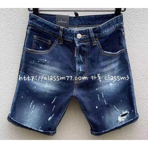 디스퀘어드2 23 한정판 D239 청바지 반바지 A3389