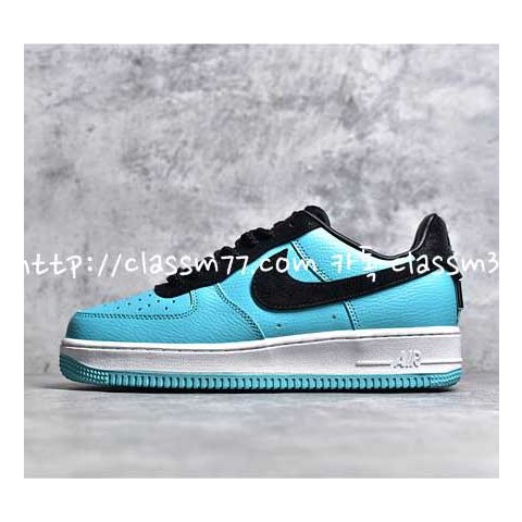 나이키 x 티파니 23 한정판 NK Air Force 1 Low DZ1382-002 남여공용 신발 B969