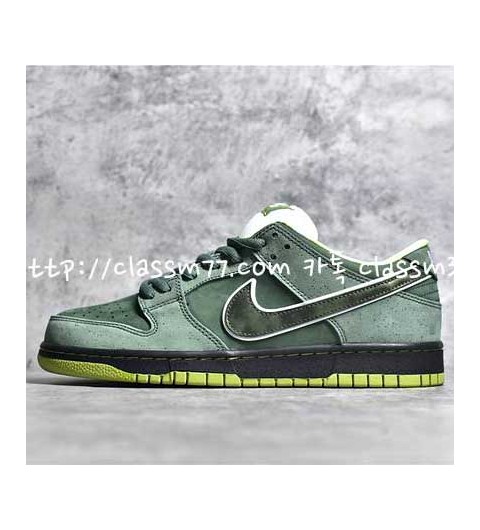 나이키 x CONCEPTS 23 한정판 SB Dunk Low Green Lobster BV1310-337 남여공용 신발 B970