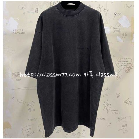 발렌시아가 23 한정판 남여공용 반팔 티셔츠 A3438