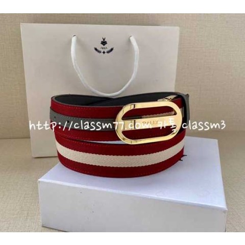 발리 23 한정판 3.5cm 양면 소가죽 카프스킨 벨트 F290
