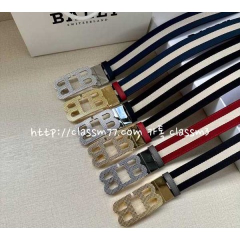 발리 23 한정판 3.5cm 양면 벨트 F291