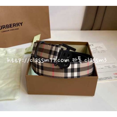 버버리 23 한정판 3.5cm 벨트 F299