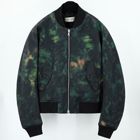 Dries Van Noten 드리스 반 노튼 23 한정판 Verso Tris 카모 봄버 자켓 A3484