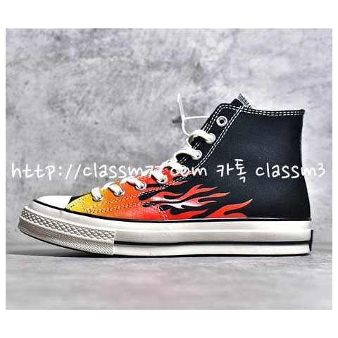 컨버스 23 한정판 165024C Chuck 70s 남여공용 하이 신발 B978