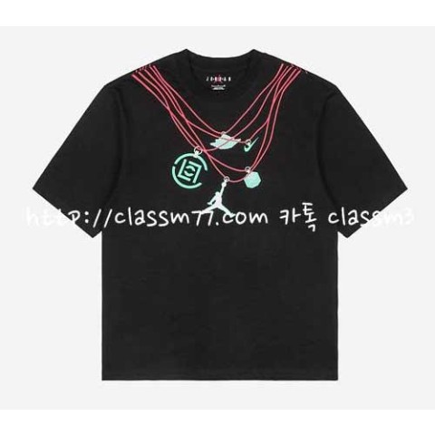 CLOT x 조던 23 한정판 반팔 티셔츠 A3538