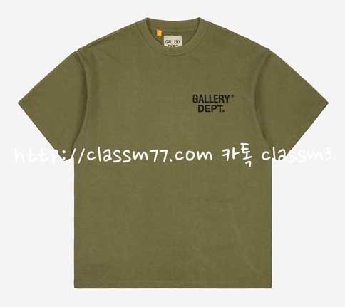 Gallery Dept 갤러리 디파트먼트 23 한정판 반팔 티셔츠 A3551