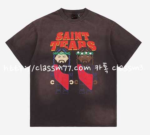 Saint Michael 23 한정판 반팔 티셔츠 A3576