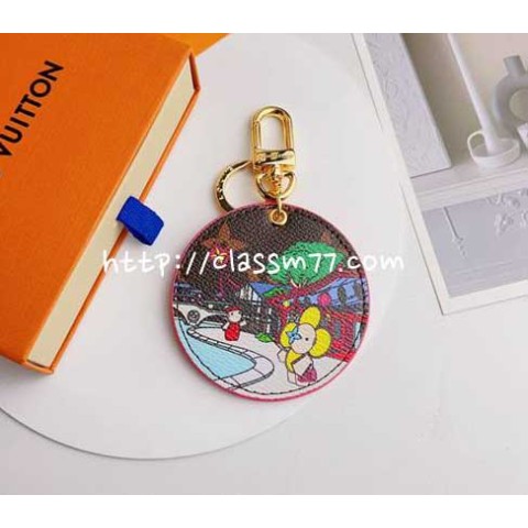 루이비통 22 한정판 lllustre Xmas Seoul 키홀더 키링 D754