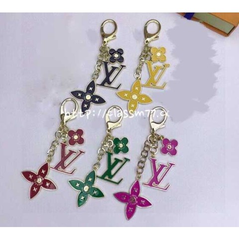 루이비통 22 한정판 Fleur De Monogram M67119 키홀더 키링 D761