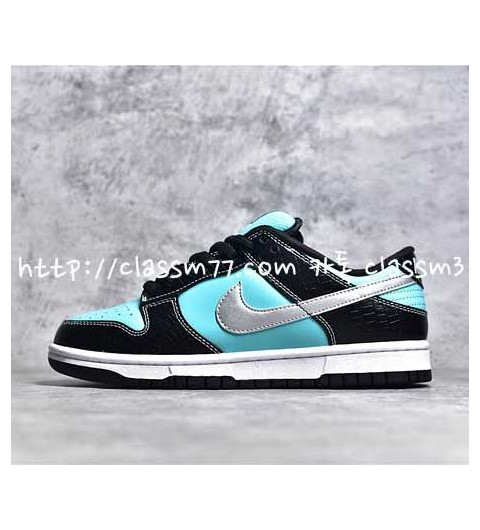 나이키 x 티파니 23 한정판 Diamond Supply Dunk Low 304292 402 신발 B1005