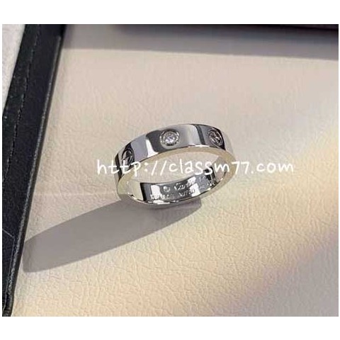 까르띠에 23 한정판 LOVE 반지 D809