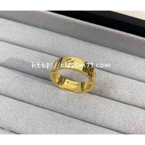 까르띠에 23 한정판 LOVE 반지 D810