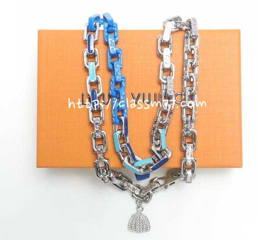 루이비통 23 한정판 LV x YK Paradise Chain M01095 목걸이 D812