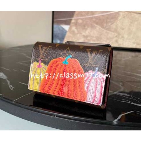 루이비통 23 한정판 LV x YK Victorine M82111 반지갑 E222
