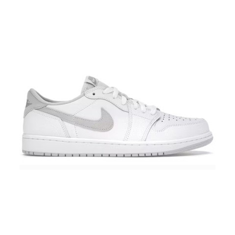 나이키 23 한정판 AJ1 로우 OG 뉴트럴 그레이 CZ0790-100 남여공용 신발 B1224