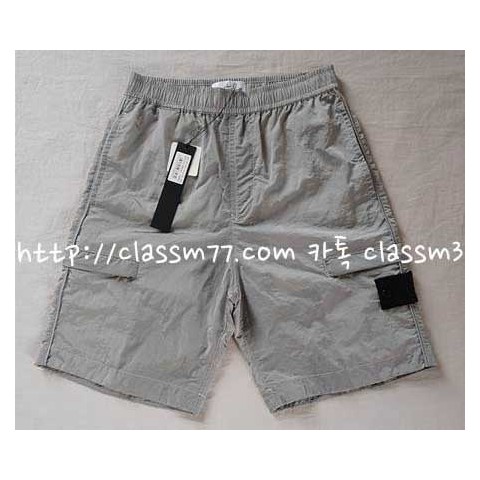 스톤아일랜드 23 한정판 L1721 NYLON METAL BERMUDA SHORTS 반바지 A4128