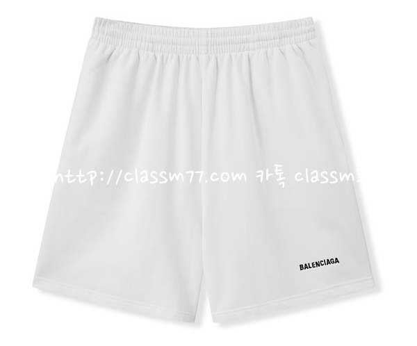 발렌시아가 23 한정판 반바지 A4132