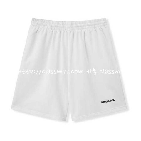발렌시아가 23 한정판 반바지 A4132