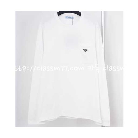 프라다 23 한정판 긴팔 티셔츠 A4141