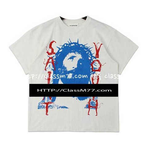Saint Michael 23 한정판 반팔 티셔츠 A4163