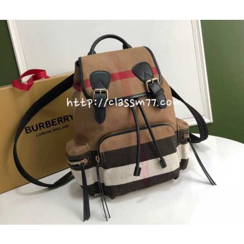 버버리 23 한정판 Canvas 550667 백팩 C1358