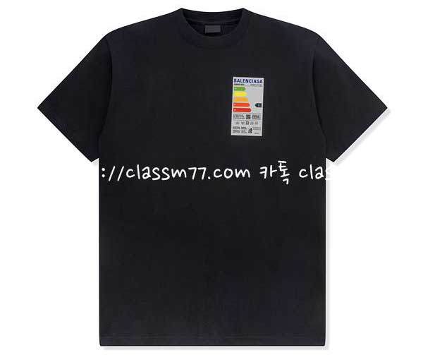 발렌시아가 23 한정판 반팔 티셔츠 A4258