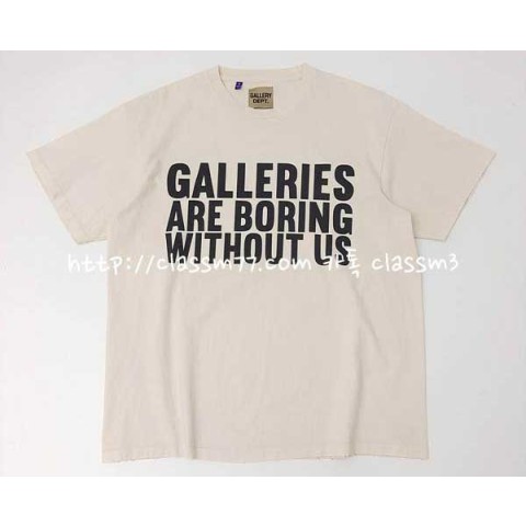 Gallery Dept 갤러리 디파트먼트 23 한정판 반팔 티셔츠 A4289