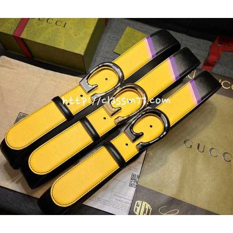 구찌 23 한정판 4cm 벨트 F409
