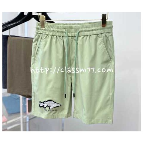 발렌시아가 23 한정판 반바지 A4417