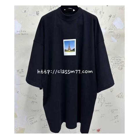 발렌시아가 23 한정판 반팔 티셔츠 A4432