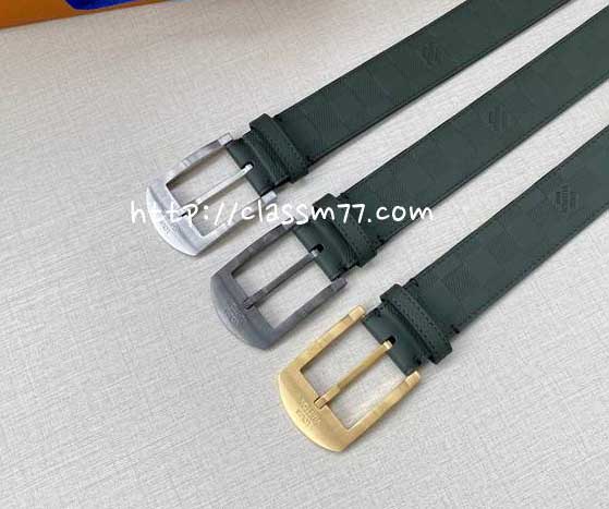 루이비통 23 한정판 3.4cm 벨트 F462