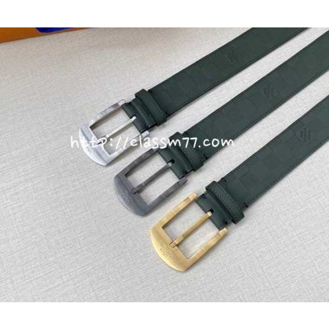 루이비통 23 한정판 3.4cm 벨트 F462