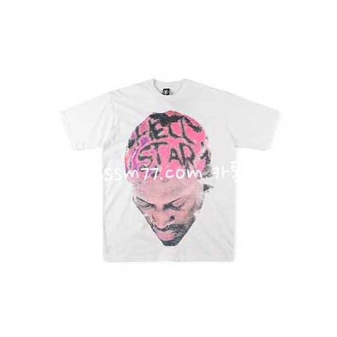 Hellstar Studios 23 한정판 Rodman Green 남여공용 반팔 티셔츠 A4533