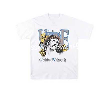 Vertabrae 23 한정판 Jesus Complexcon 남여공용 반팔 티셔츠 A4542
