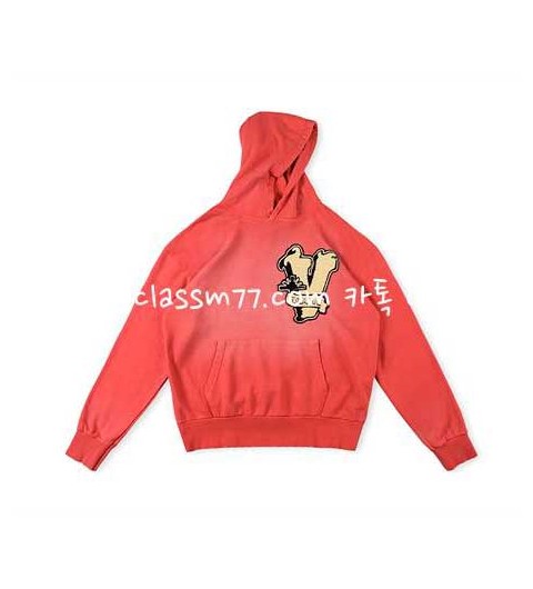 Vertabrae 23 한정판 Embroidered Patch Logo Hoodie 긴팔 후드 티셔츠 A4551