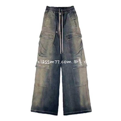 릭오웬스 23 한정판 청바지 긴바지 A4582