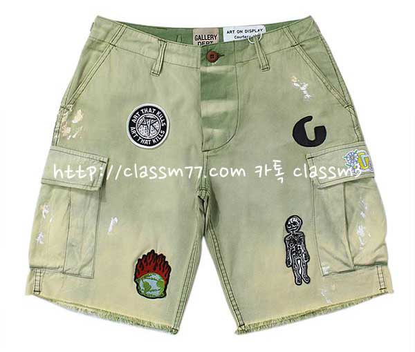 Gallery Dept 갤러리 디파트먼트 23 한정판 반바지 A4587